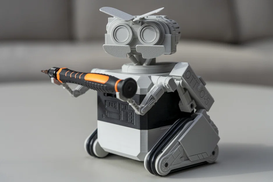 OTTO-5: Robot mô-đun lấy cảm hứng từ Johnny-5 - Image 1