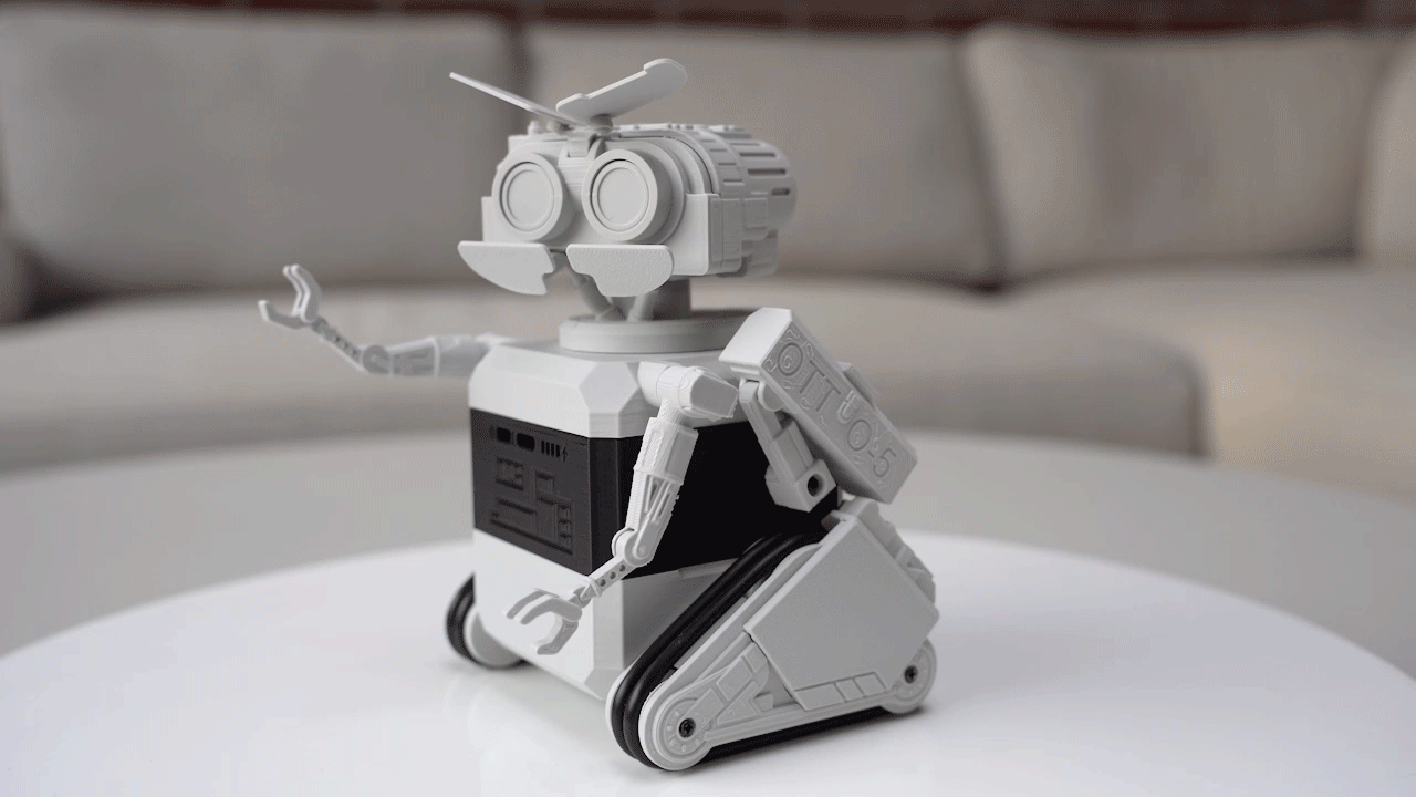 OTTO-5: Robot mô-đun lấy cảm hứng từ Johnny-5 - Thumbnail 6