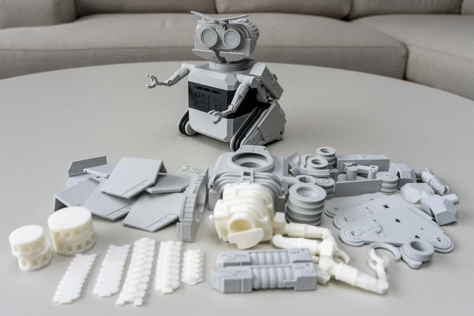 OTTO-5: Robot mô-đun lấy cảm hứng từ Johnny-5 - Image 11