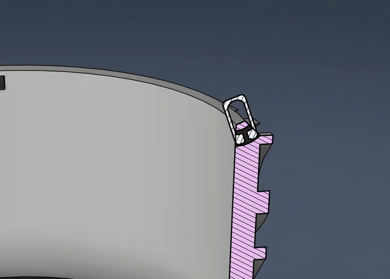 Chậu Treo Tự Tưới Nước Phong Cách Hiện Đại (kèm dây xích) - Image 1