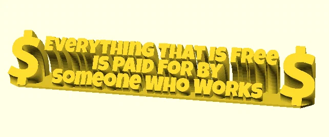 Bảng hiệu để bàn thông điệp hài hước cho không gian làm việc - Image 1