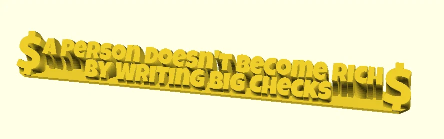 Mô hình trang trí để bàn với thông điệp ý nghĩa - Image 1