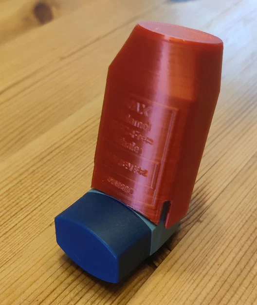 Nắp bảo vệ ống hít hen suyễn Salamol (Inhaler Cover) in 3D - Image 1