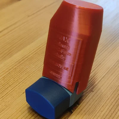 Nắp bảo vệ ống hít hen suyễn Salamol (Inhaler Cover) in 3D