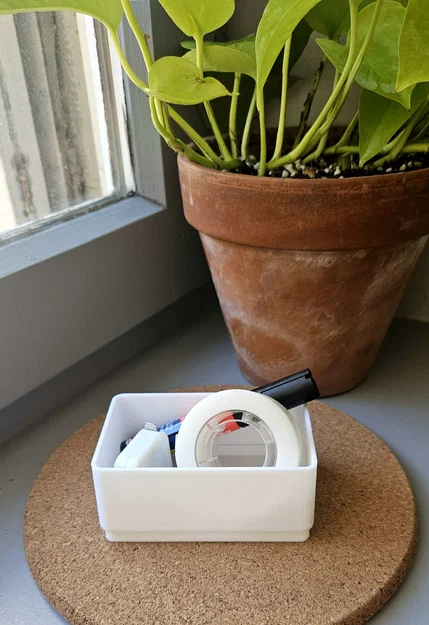 Khay Đựng Đồ Để Bàn Tối Giản - Giá Cắm Bút & Đế Điện Thoại - Image 5