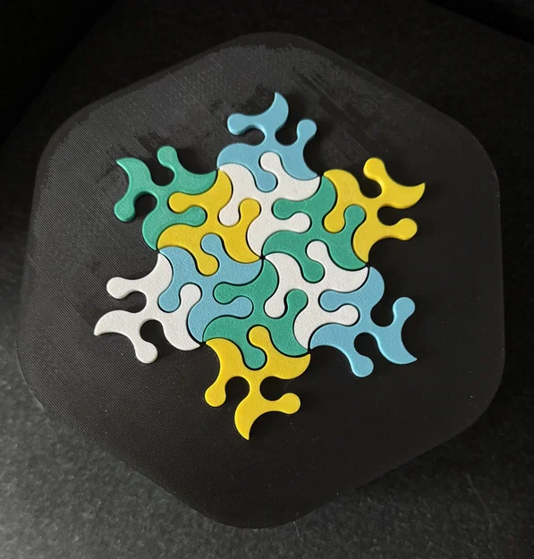 Khay phân loại mảnh ghép Puzzle - Xếp chồng được kèm nắp đậy - Image 2