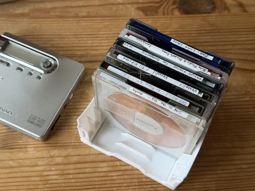 Đế xếp trưng bày Minidisc (kiểu TDK) - Image 1