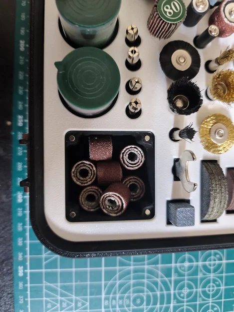 Hộp đựng dụng cụ đa năng cho máy mài Dremel và PARKSIDE - Image 4