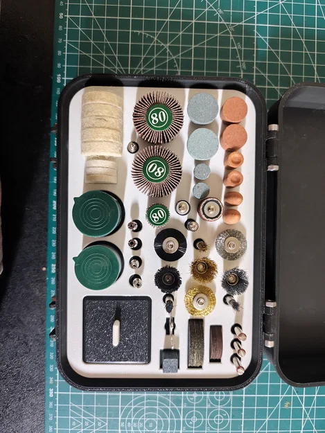 Hộp đựng dụng cụ đa năng cho máy mài Dremel và PARKSIDE - Image 5