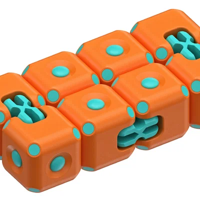 Infinity Cube: Mô hình đồ chơi giải tỏa căng thẳng in 3D độc đáo