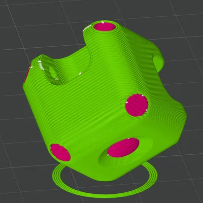 Infinity Cube: Mô hình đồ chơi giải tỏa căng thẳng in 3D độc đáo
