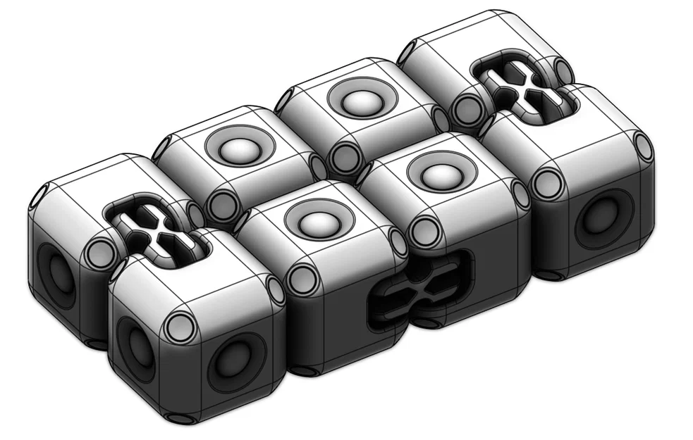 Infinity Cube: Mô hình đồ chơi giải tỏa căng thẳng in 3D độc đáo - Image 3