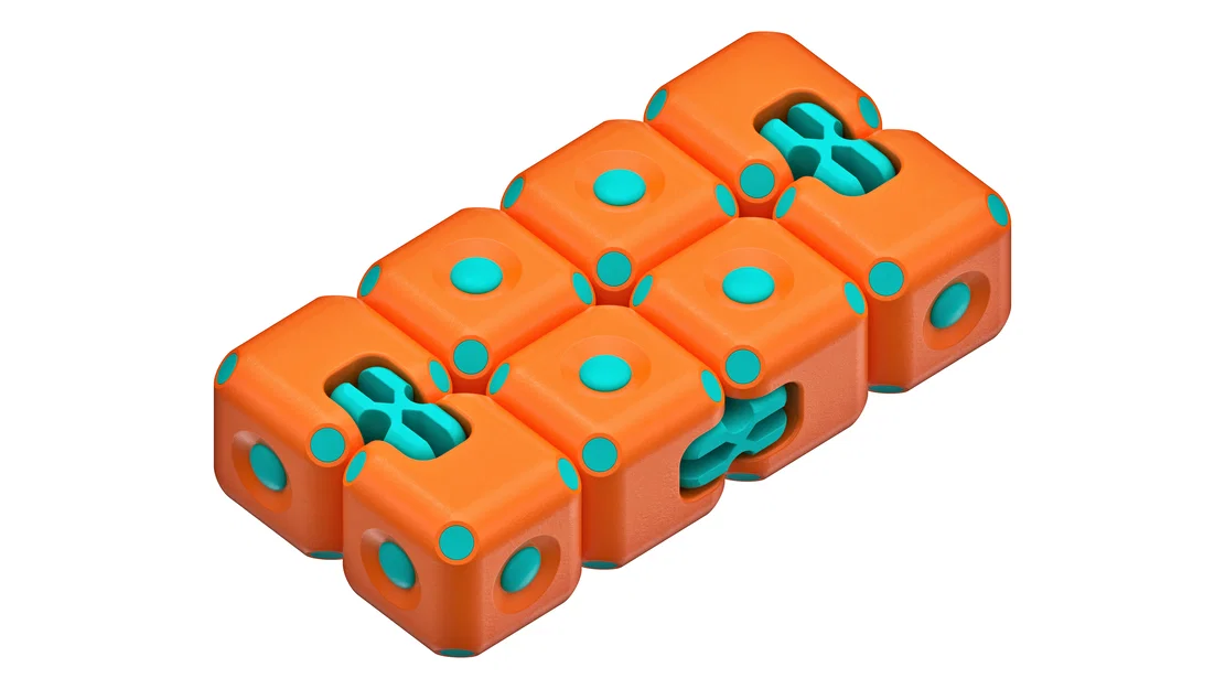 Infinity Cube: Mô hình đồ chơi giải tỏa căng thẳng in 3D độc đáo - Image 4