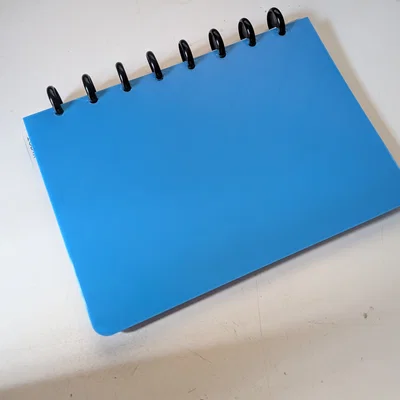 Bìa sổ tay A5 dạng gáy còng (Disc Notebook) in bằng TPU