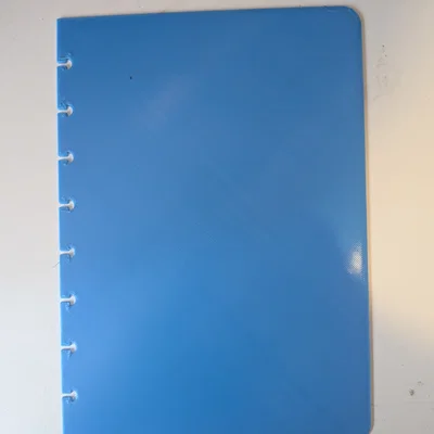 Bìa sổ tay A5 dạng gáy còng (Disc Notebook) in bằng TPU