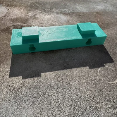 Chân đế trưng bày Lego Postcard có khắc năm kỷ niệm