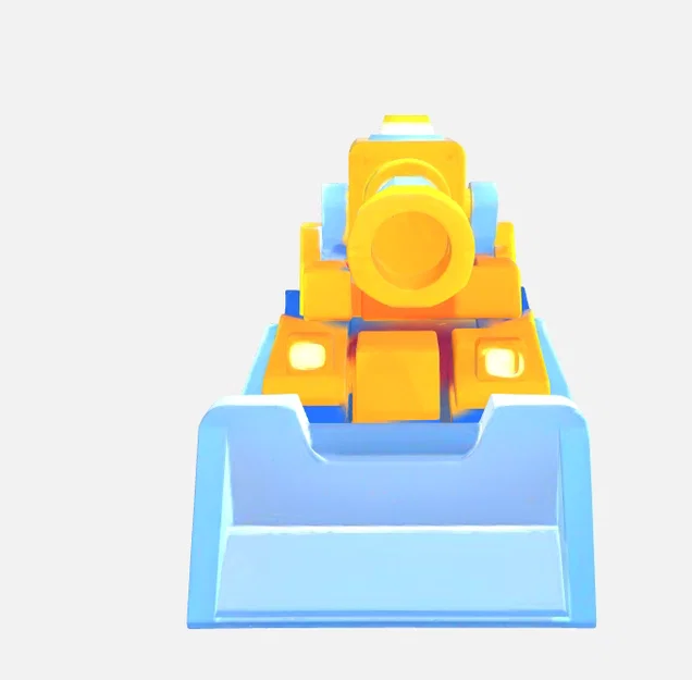 Mô hình 3D Drill Tank 2.0 siêu ngầu lấy cảm hứng từ game Tank Stars - Image 2