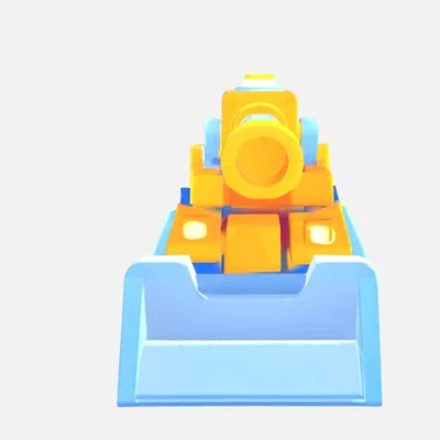 Mô hình 3D Drill Tank 2.0 siêu ngầu lấy cảm hứng từ game Tank Stars