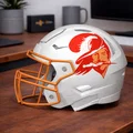 Mũ bảo hiểm bóng bầu dục Tampa Bay Buccaneers - Logo cổ điển - Thumbnail 1