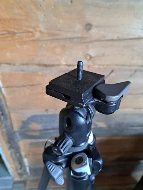 Ngàm gắn chân máy Manfrotto 290 và đầu 494RC2 (Shoe) - Tự in 3D - Image 1