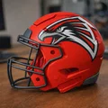 Mũ bảo hiểm bóng bầu dục Atlanta Falcons - Logo Concept - Thumbnail 1