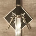 Giá treo kiếm phong cách Witcher - Witcher's Silver Sword Hanger - Thumbnail 3