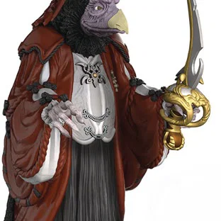 skekSil the Chamberlain - Skeksis (Dark Crystal)