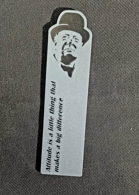 Bookmark Stencil Churchill - Image 2