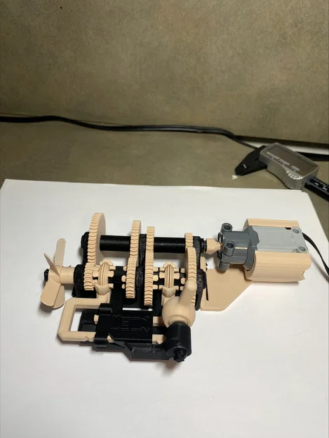 Hộp số sàn 4 cấp "Constant Mesh" – In 3D 100%! - Image 3