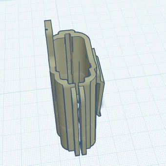 Bao da G26 tích hợp kẹp cài thắt lưng - File in 3D tối ưu