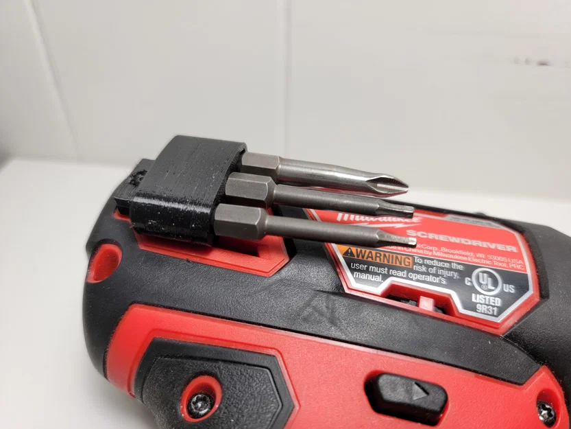 Giá đỡ mũi vít 1/4in Hex cho máy Milwaukee M12 (Model 2401-20) - Image 2