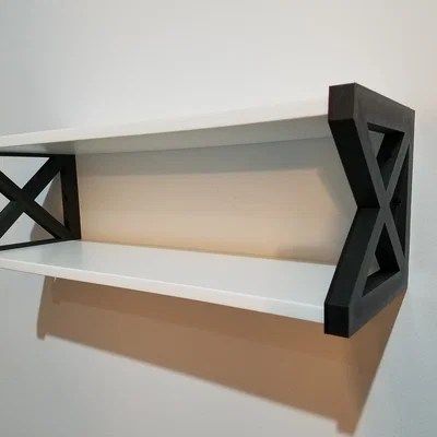 Bass treo tường cho kệ Ikea Burhult