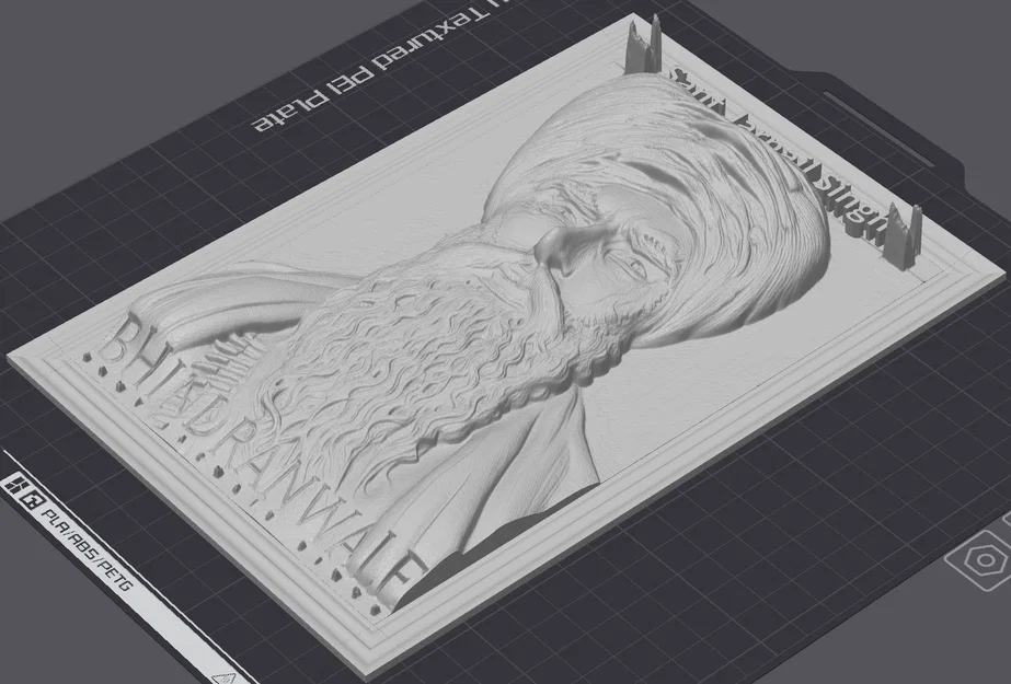 Mô hình 3D Sant Jarnail Singh Ji Bhindranwale - Image 7