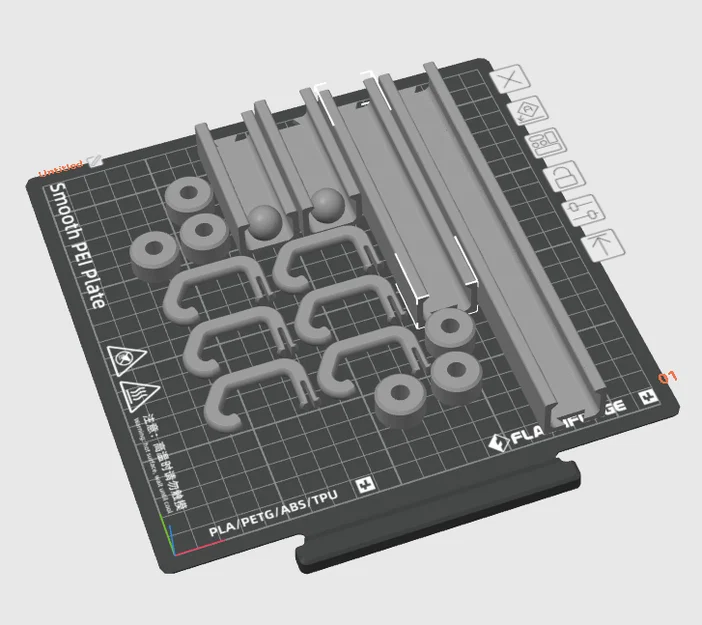 Thanh ray rèm lắp âm dạng mô-đun (Modular Flush Curtain Track) - Image 1
