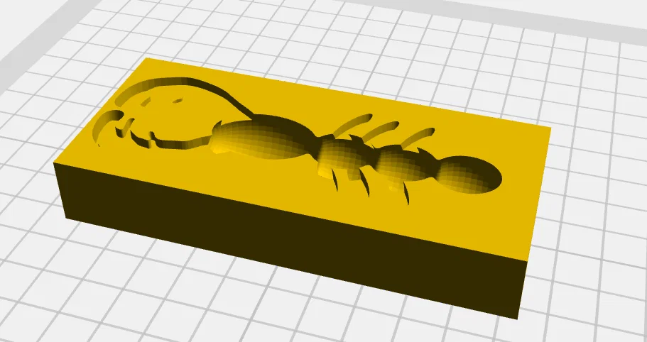 Khuôn Đúc Mồi Câu Nhựa Mềm Hình Tôm - Image 1