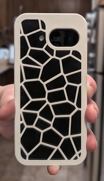 Ốp lưng Pixel 9A với họa tiết Voronoi - Image 1