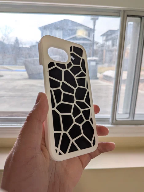 Ốp lưng Pixel 9A với họa tiết Voronoi - Image 2