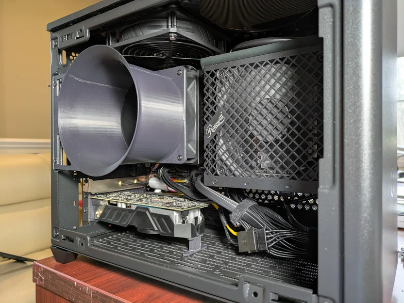 NR200 - Ống dẫn gió 120mm cho Framework Desktop Mainboard - Image 1