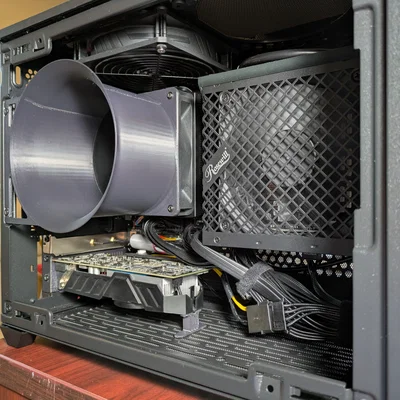 NR200 - Ống dẫn gió 120mm cho Framework Desktop Mainboard