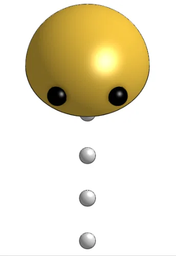 Mô hình 3D Pac-Man cổ điển trang trí bàn làm việc cực đẹp - Image 3