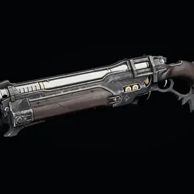 Mô hình súng Super Shotgun huyền thoại trong game DOOM - File in 3D