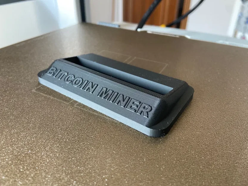 Đế dựng NerdMiner ESP32 thiết kế tối giản - BITCOIN MINER stand - Image 2