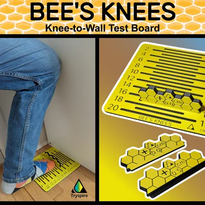 Bee’s Knees (Bảng đo khoảng cách đầu gối đến tường - Knee-to-Wall Test Board)
