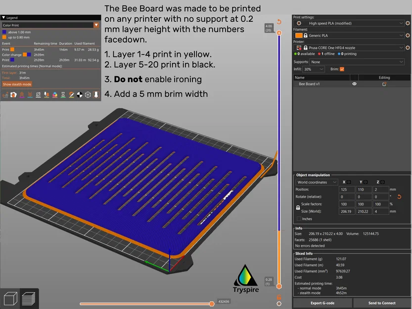 Bee’s Knees (Bảng đo khoảng cách đầu gối đến tường - Knee-to-Wall Test Board) - Image 3