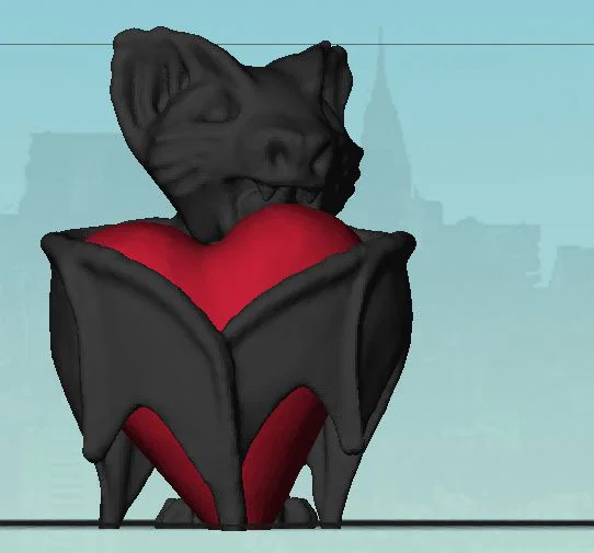 Mô hình dơi hút máu Vamp-entine Bat - Image 2