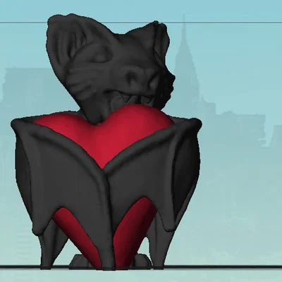 Mô hình dơi hút máu Vamp-entine Bat