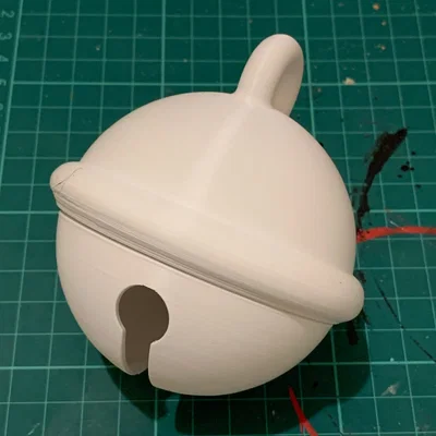 Mô hình quả chuông Jumbo Bell 75mm - Phụ kiện decor độc đáo