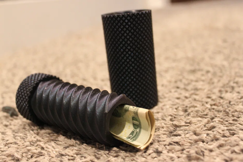 Hộp đựng tiền xoắn ốc in 3D độc đáo và tiện dụng - Image 1