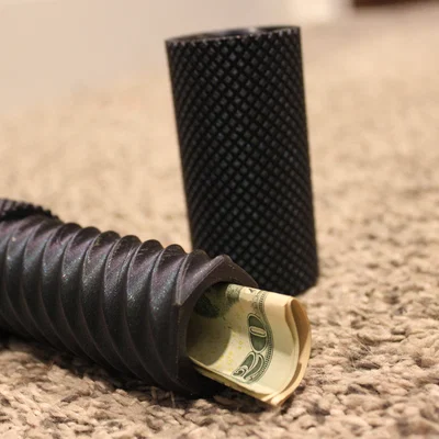 Hộp đựng tiền xoắn ốc in 3D độc đáo và tiện dụng