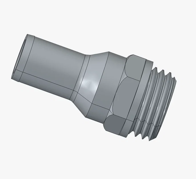 Đầu nối ống 25mm cho bơm SEAFLO - Tự in linh kiện 3D tiện lợi - Image 1